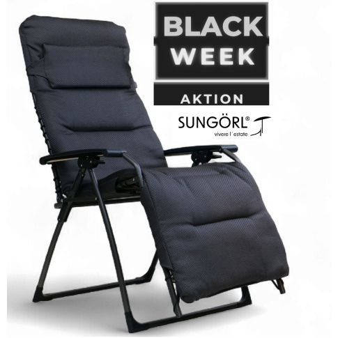 Oasi Relaxliege Garda XL anthrazit