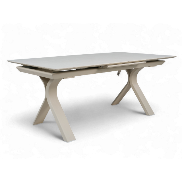 Ausziehtisch Livorno Ivory (Elfenbeinfarben) 240/300x100cm