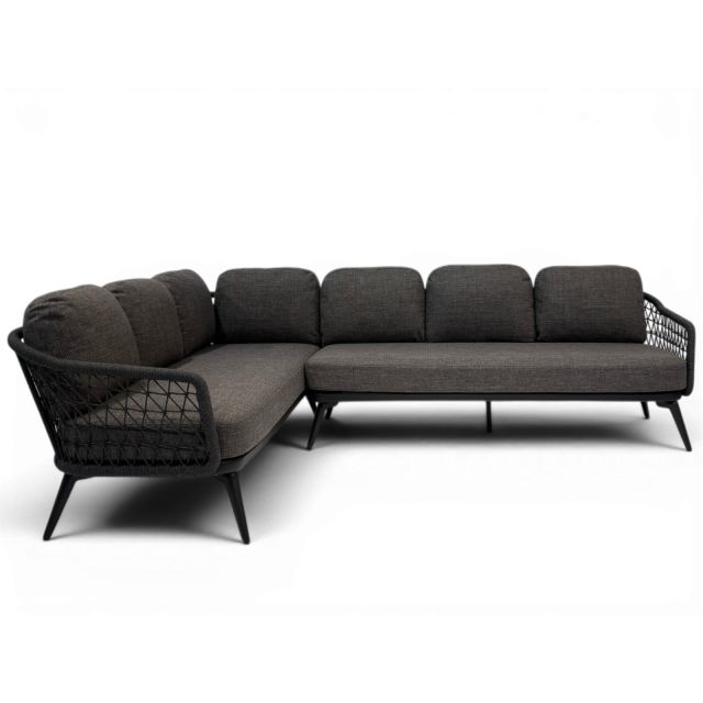 Ecksofa Valerio anthrazit