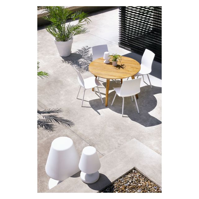 Sophie Rondo Wave Dining Chair royal white