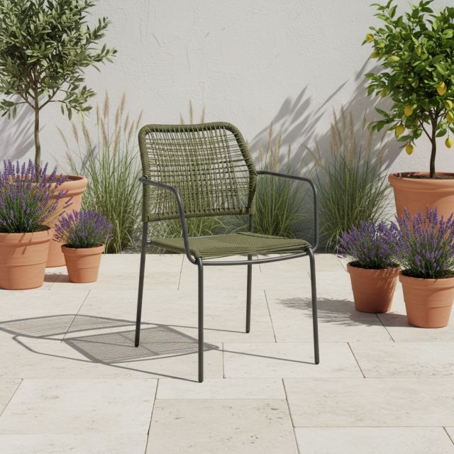 Stapelsessel Rom Olive
