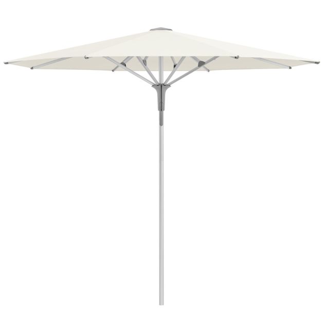 Sonnenschirm FORTINO Pro Ø300cm 8-teilig Aluminium natureloxiert