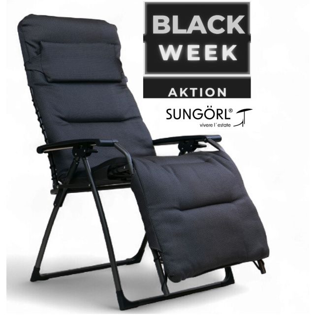 Oasi Relaxliege Garda XL anthrazit