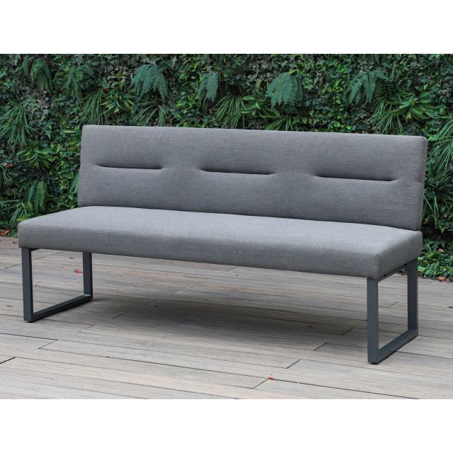 Bank 3-Sitzer "Lisboa" Flanelle Sunbrella