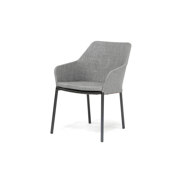 Alu Comfort Manhattan - Textilene grey