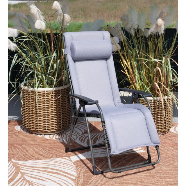 Oasi Relaxsessel Daydreamer Alu Smoke