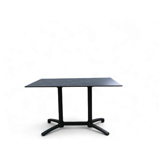 HPL Tisch "Padua" klappbar 130x75x72cm anthrazit