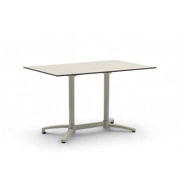 HPL Tisch "Padua" klappbar 130x75x72cm ivory