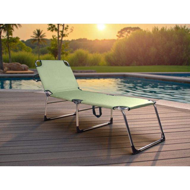 Dreibeinliege Paradiso Comfort Verde