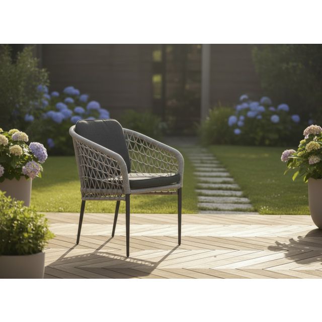 Stapelsessel Arco light grey