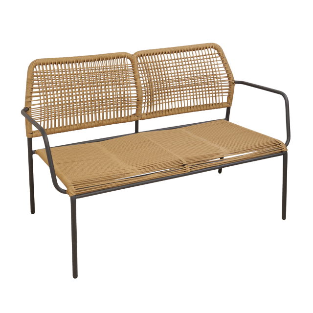 2-Sitzer Bank Rom Natur