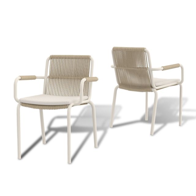 Stapelsessel Capri Ivory
