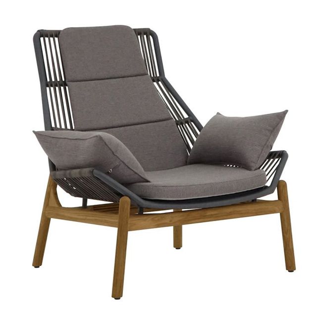 Pollux Lounge Casual Sessel Alu