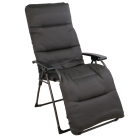 Relaxauflage "Garda" anthrazit für Relaxliege