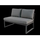 2-Sitzer Erweiterung für Lounge Limone anthrazit