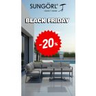 Loungeset Dining Limone  anthrazit