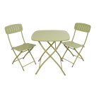 Bistro Set Bora Bora green 2x Stuhl 1x Tisch