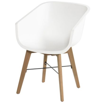 Texel Stuhl Holz white
