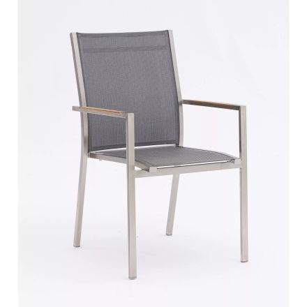 One Stapelsessel dark Platinum